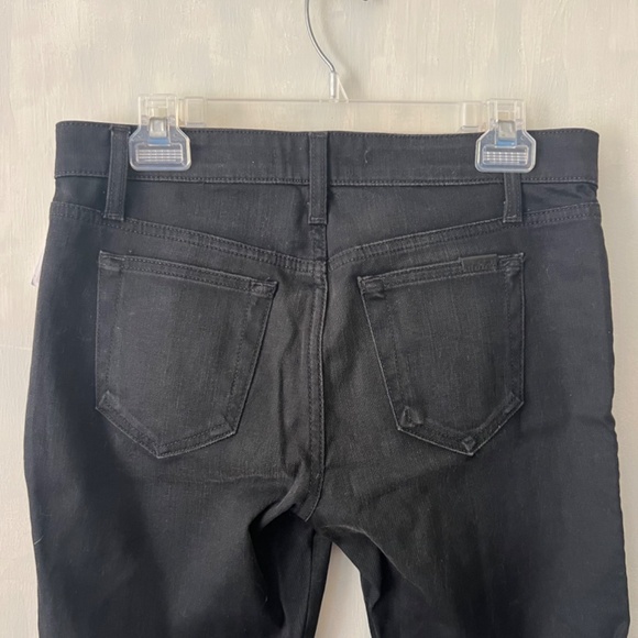 NWT Joe ‘s Jeans “the blondie” black cropped frayed hem size 28 - Picture 4 of 12